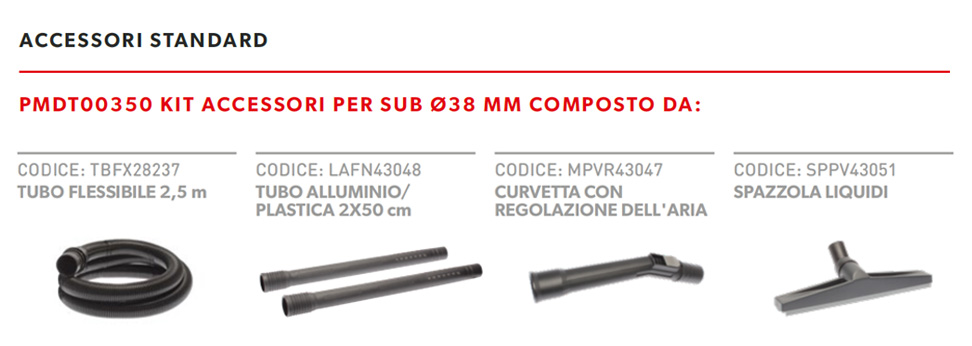 aspiratore portotecnica asdo15106 accessori descr
