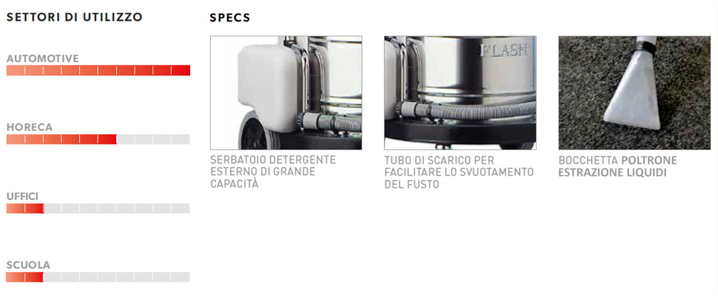 aspiratore soteco flash caratt descr