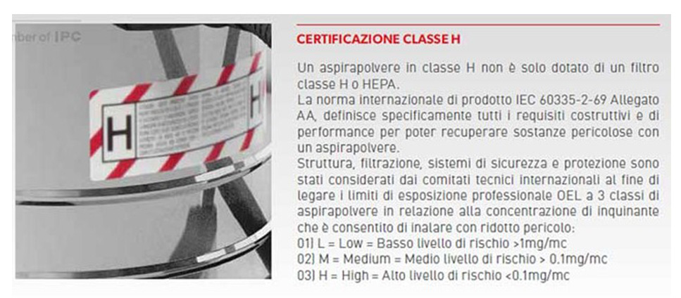 aspiratore soteco gs133 caratt2 descr
