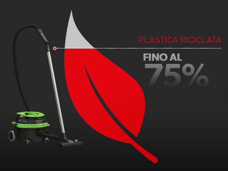 aspiratore soteco plastica riciclata