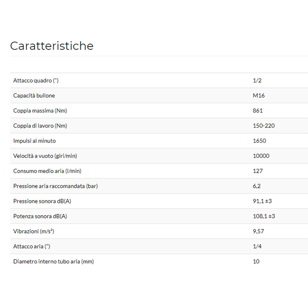 caratteristiche trapano usag 942pc3 descr