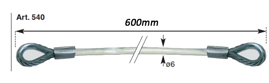 cavo anticauta ibfm 540600 misure descr