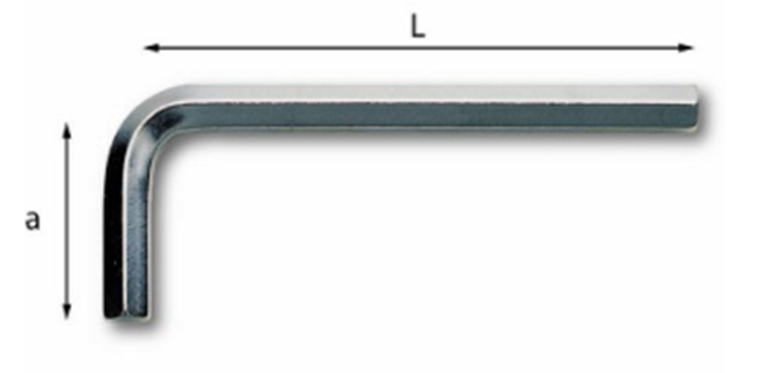 chiave esagonale usag 280 descr