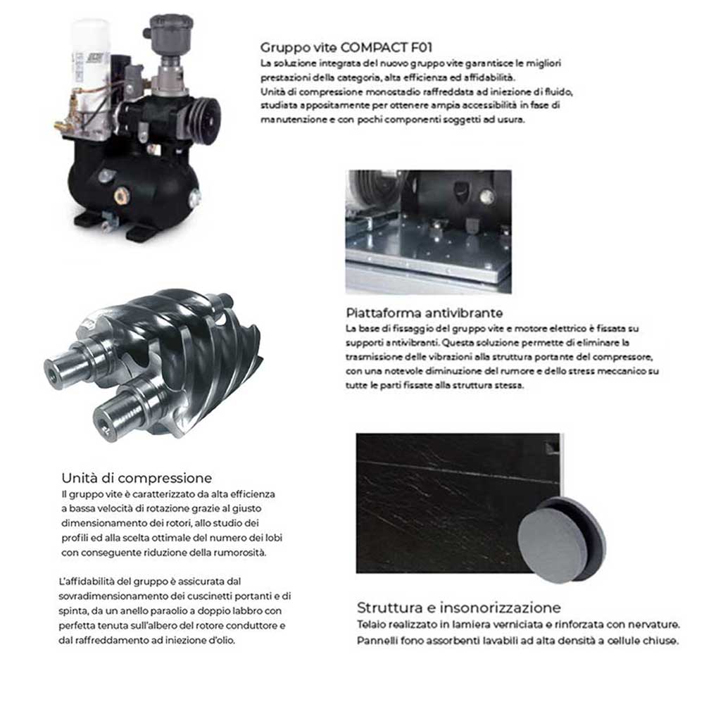 compressore fiac new silver 3dr caratt descr