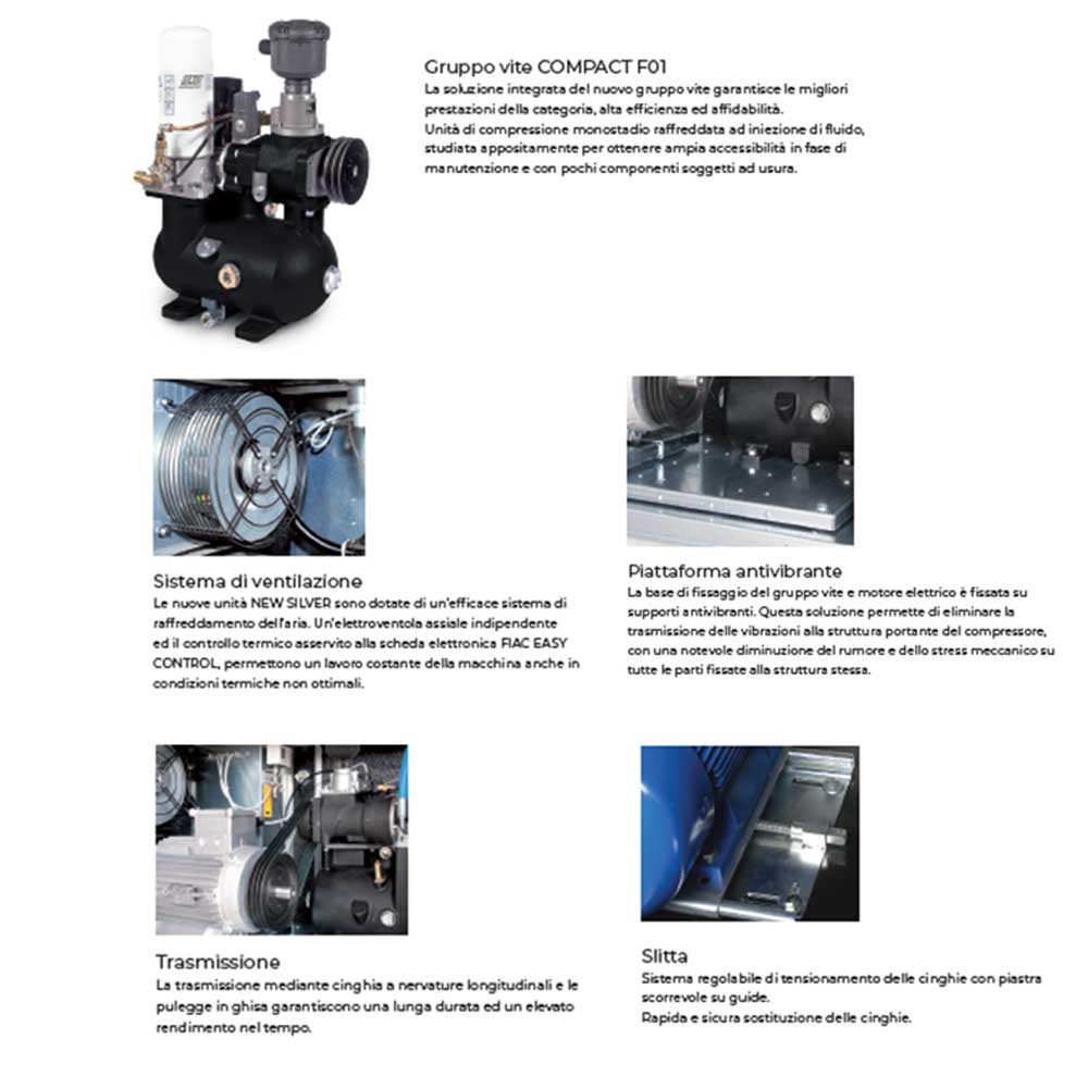 compressore fiac newsilver carat descr 2