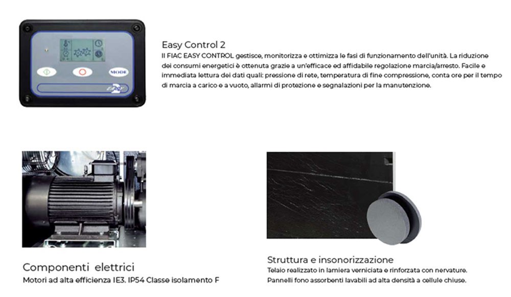compressore fiac newsilver caratt solo comp