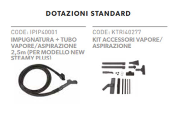 generatore vapore portotecnica newsteamy plus accessori foto piccola