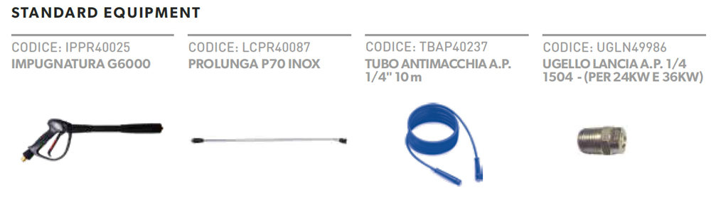 idropulitrice portotecnica idac41163 acc descr