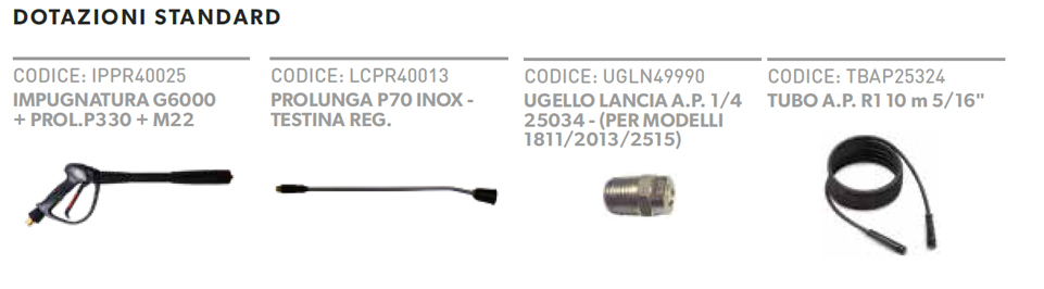idropulitrice portotecnica idaf40352 acc desc