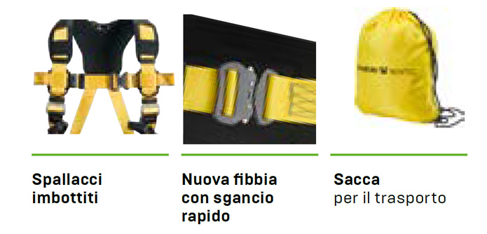 Yanayi Imbracatura Di Sicurezza Anticaduta, 5 Punti Regolabile Imbrago Yanayi Imbracatura Di Sicurezza Anticaduta, 5 Punti Regolabile Imbrago