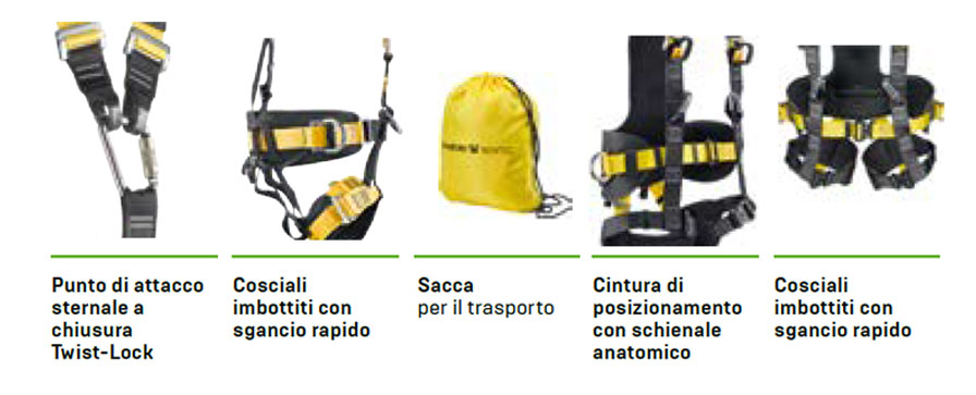 imbracatura neri 121146 eagle flex caratt descr