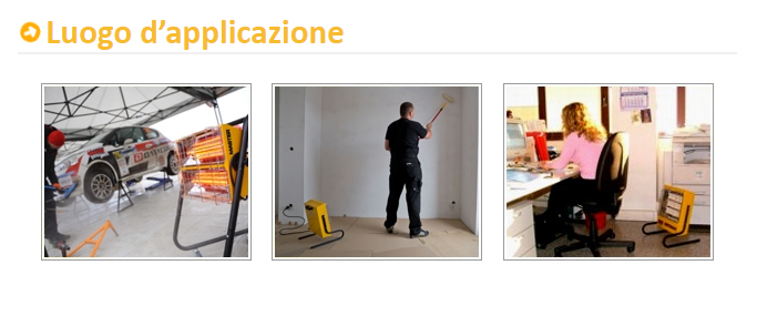 riscaldatore master ts3a applicazione descr