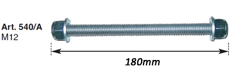 Ancoraggi Maschio Fixing Systems MTA - M12 X 80mm, Zincati, Per Carichi Pesanti, Confezione Da 50 - Foto 2