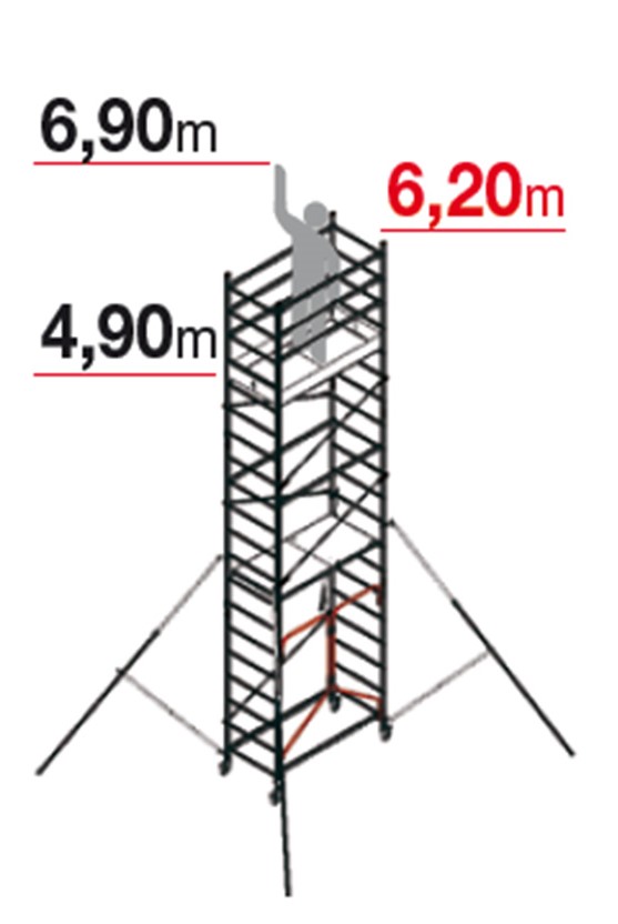 trabattello facal alto al620p misure descr