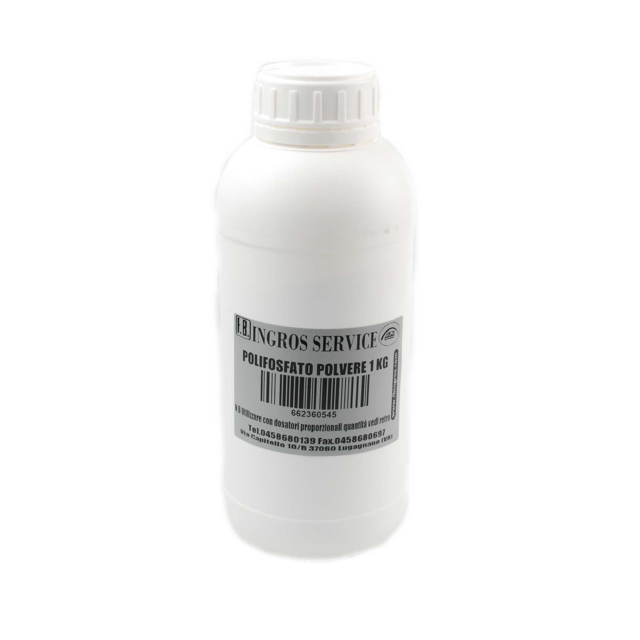 Polifosfato polvere ricarica da 1kg DMZ per dosatori proporzionali barattolo