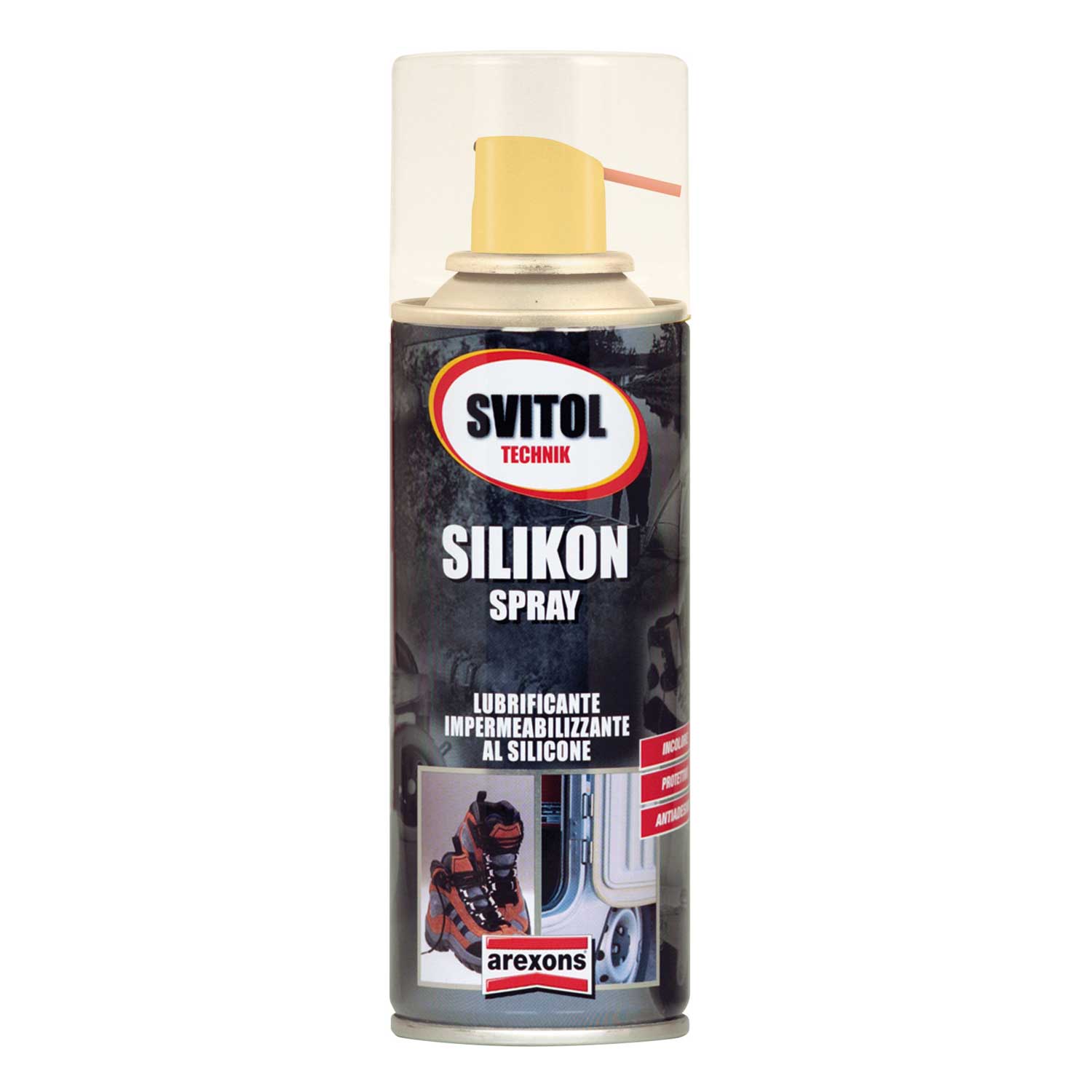 AREXONS Silikon 4183 in spray da 400ml impermeabilizzante con silicone per  guarnizioni in gomma, cinghie, plastica