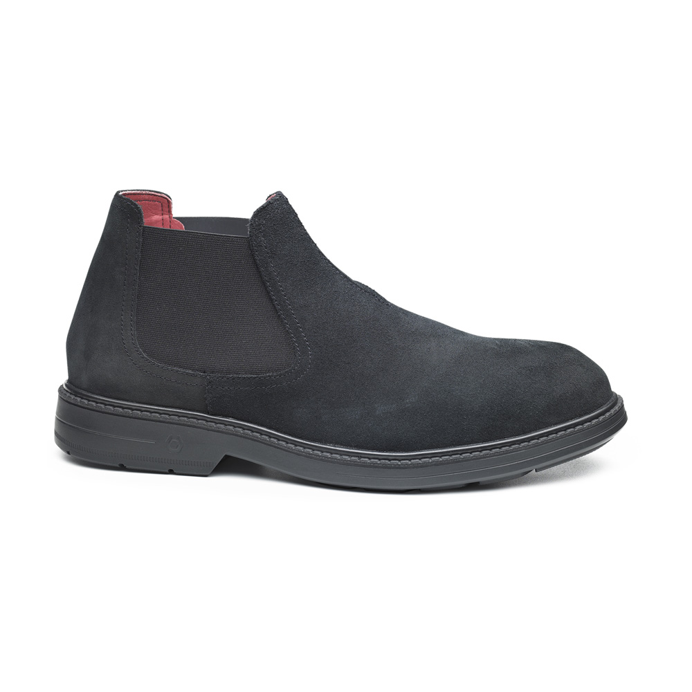 Scarpa polacco Base Universe B1501 elasticizzata colore nero vino