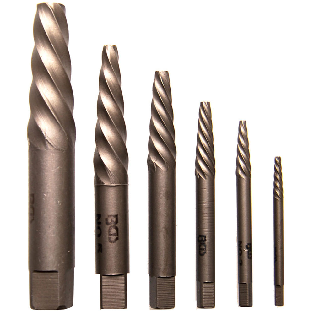 Set Estrattori Viti Irwin 5 Pezzi - Per Viti Rotte, Bulloni E Prigionieri | Design A Spirale Aggressivo