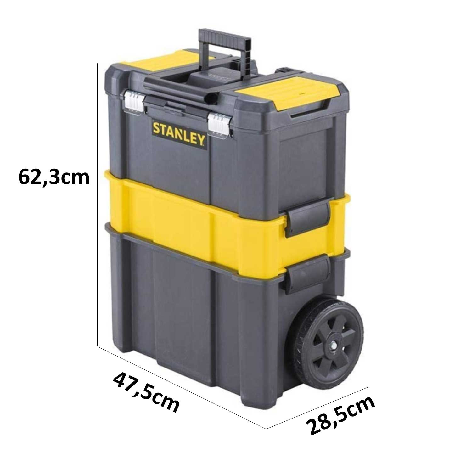 Casetta Stanley stst1-80151 in con ruote vani e organizer