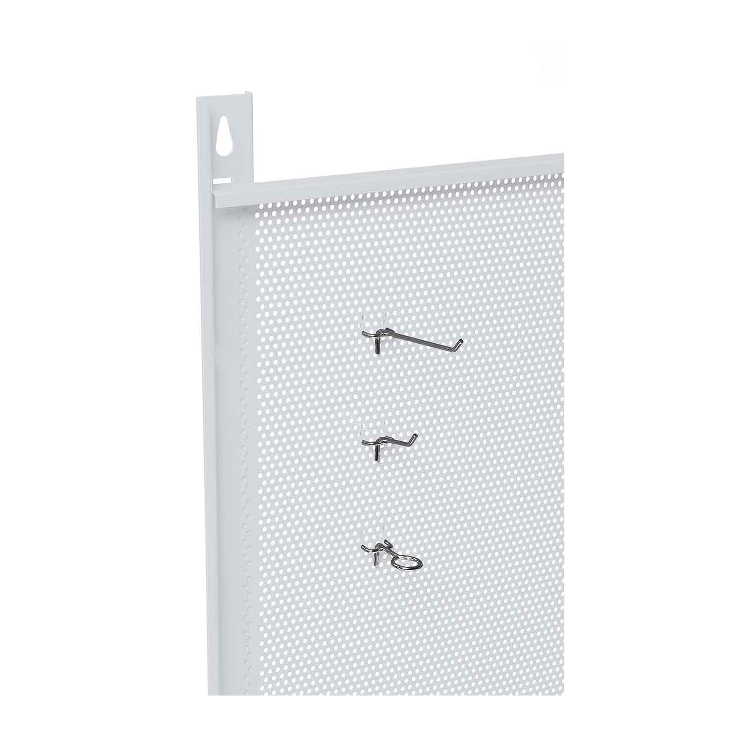 40 Ganci Per Pannello Forato - Portautensili Per Cacciaviti, Pinze, Attrezzi, Ferro Resistente, Ideale Per Garage - Foto 5