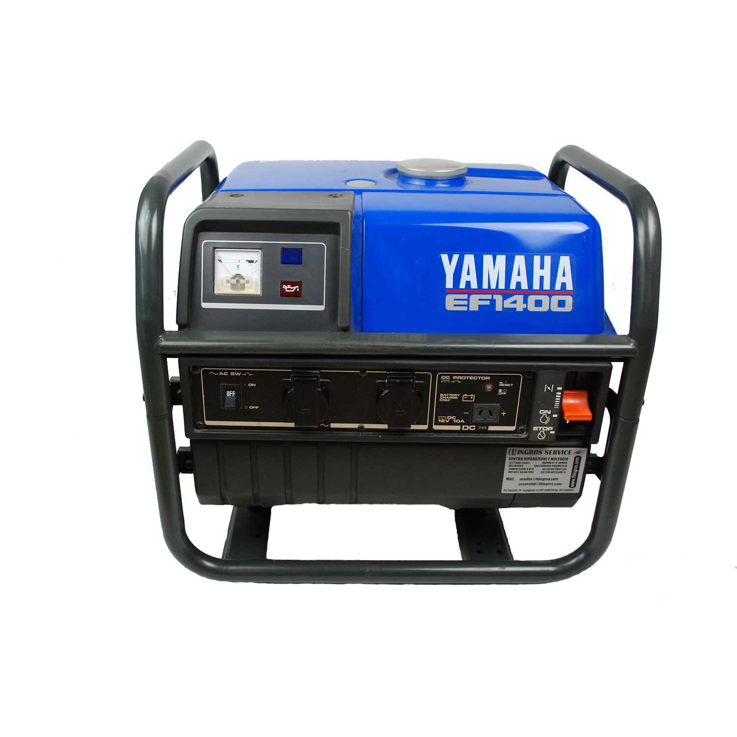 Generatore di corrente Yamaha EF1400 motore a benzina avviamento a strappo