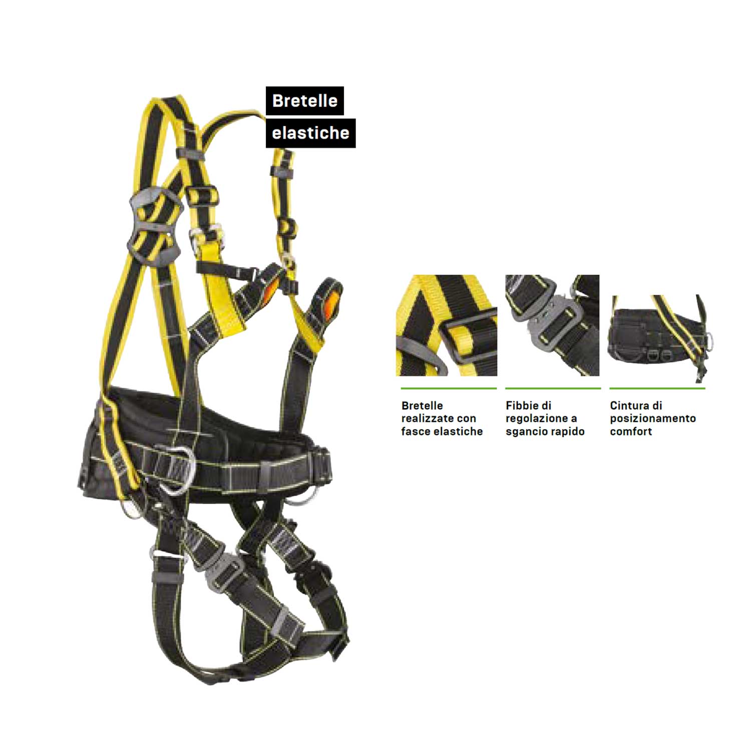 Imbracatura Anticaduta E Di Posizionamento SIHAP_BASIC - Foto 5