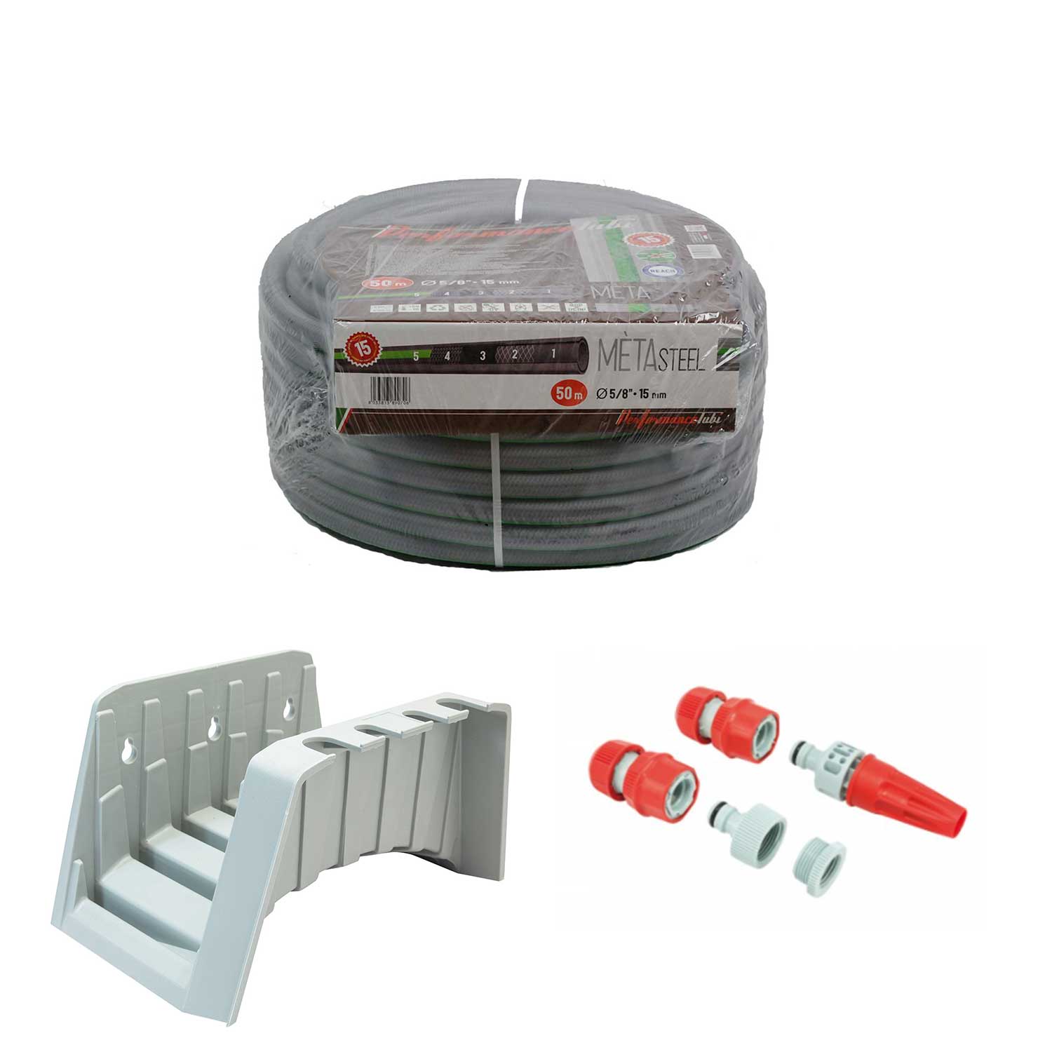 Tubo Da Giardinaggio Water Trrico 25mt 5 Strati - 24 Atmosfere, Nuovo, Newgardenstore