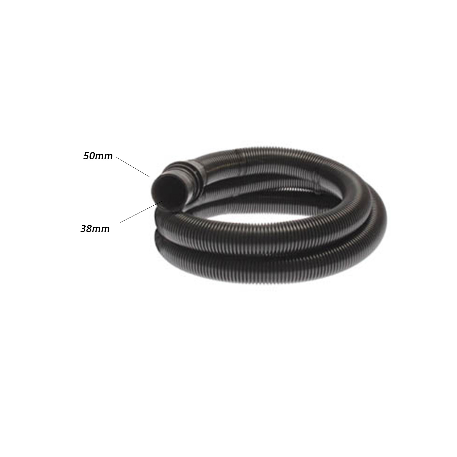 MisterVac Tubo Telescopico Di Ricambio Per Aspirapolvere Koenic AXO700 | In Alluminio, Regolabile Da 57,5 A 90 Cm | Leggero E Resistente | Colore Argento/Nero