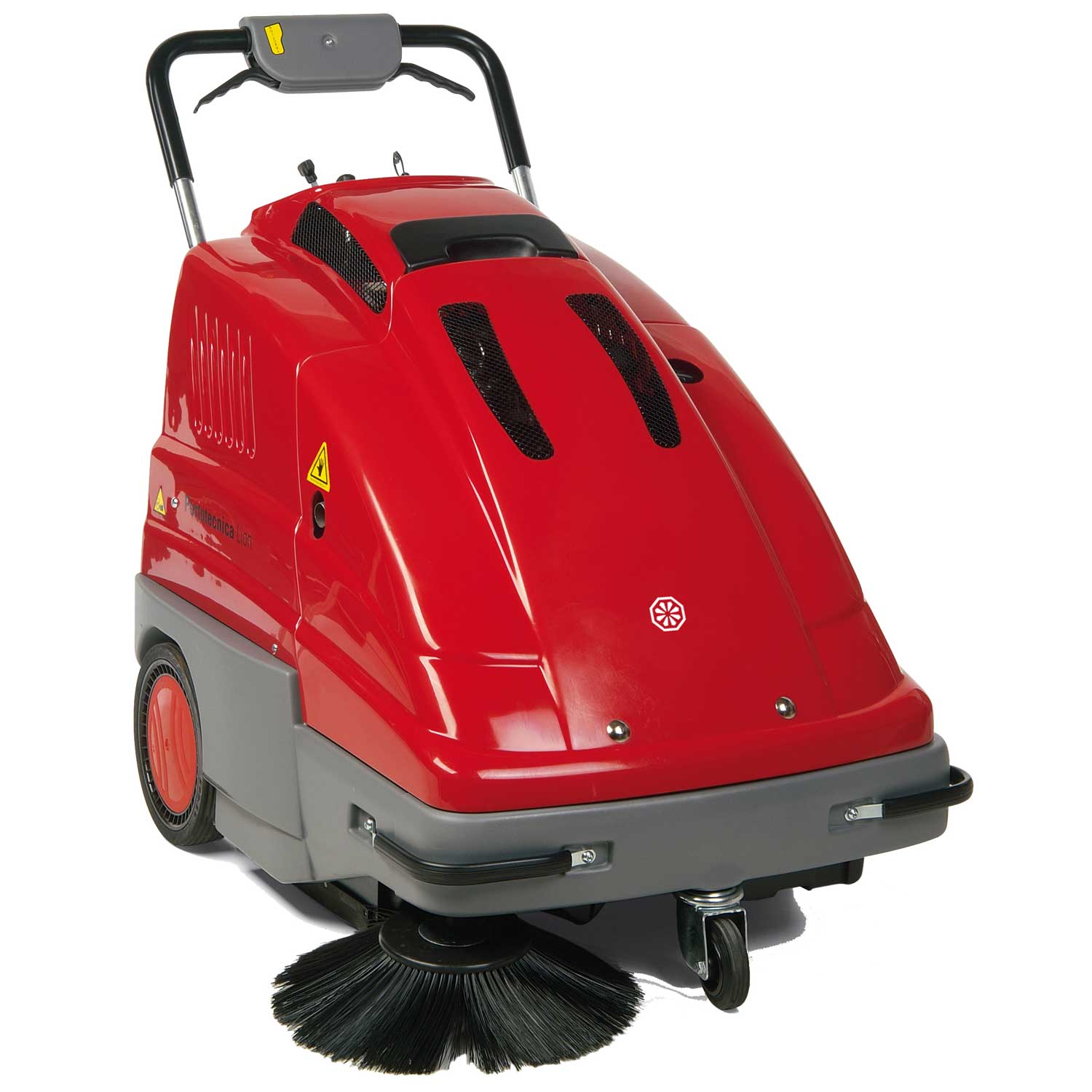 Spazzatrice Uomo A Terra Portotecnica Lion 5 Et A Batteria 12v Potenza 300 W Produttivita Max