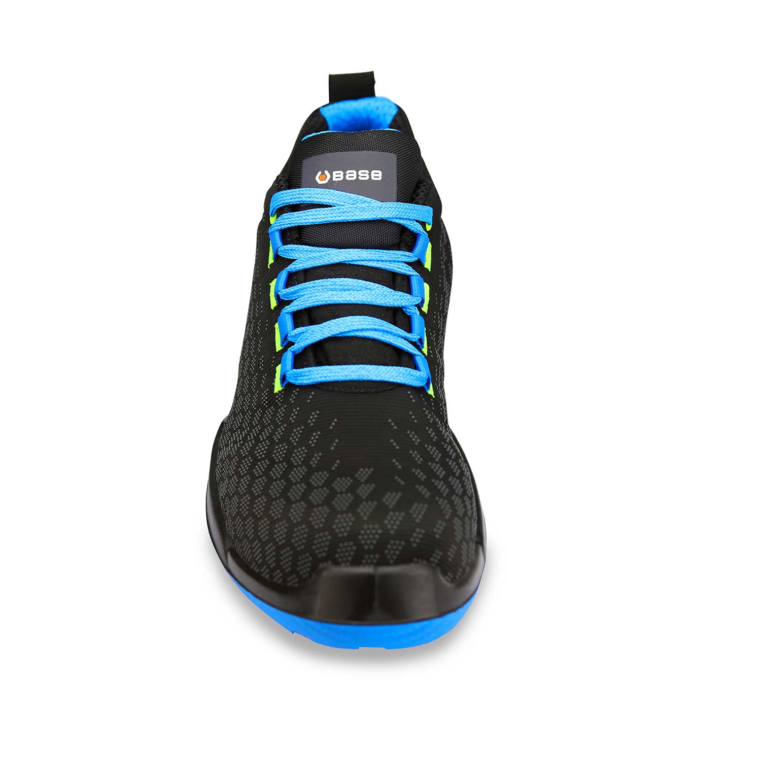 Base Protection K-Move Scarpa Antinfortunistica, da Uomo e Donna, Nero/Blu, Taglie 44