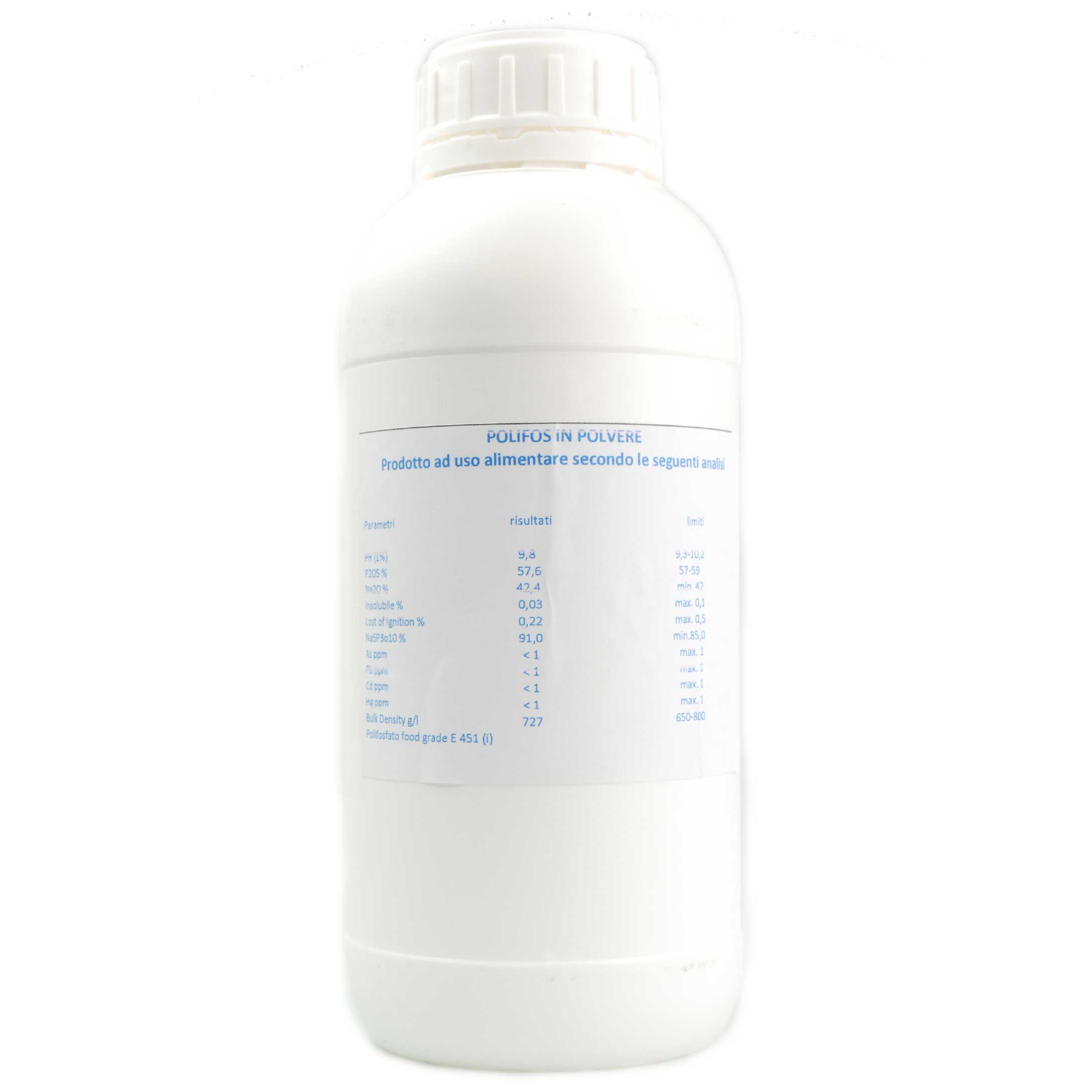 Polifosfato polvere ricarica da 1kg DMZ per dosatori proporzionali