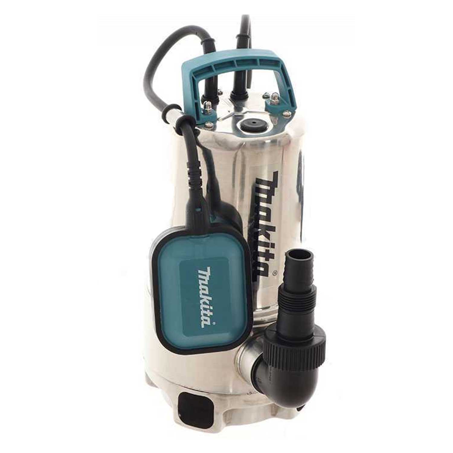 Pompa Sommersa Makita PF1110 - 1100W, Acciaio Inox, Per Acque Sporche Fino A 35mm - Foto 8