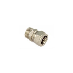 Raccordo a T a pressare in Ottone per Tubo Multistrato 16 X 2