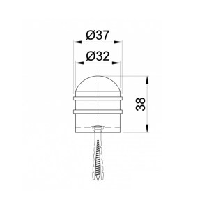 bloccaporte-268cs-misure
