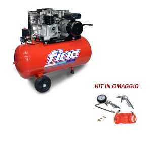 Compressore aria Fiac SCS 598/300 ABS insonorizzato a pistone trifase con  essiccatore 400V potenza motore