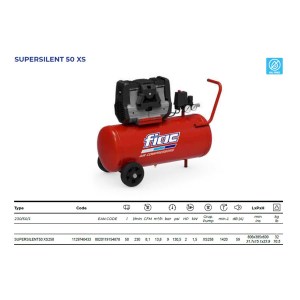 compressore-fiac-suupersilent-xs258-dati