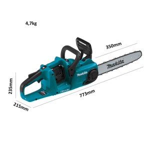 elettrosega-makita-duc353z-misure