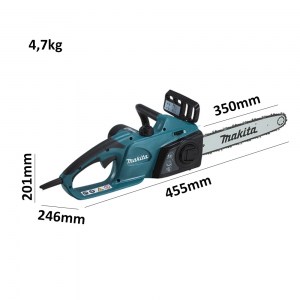 elettrosega-makita-uc3541a-misure