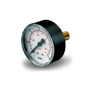 Manometro Per Autoclave Con Attacco Radiale 1/4'' - Scala 0-6 Bar - Foto 10