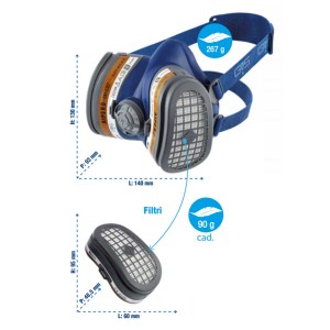 maschera-gvs-spr503-misure