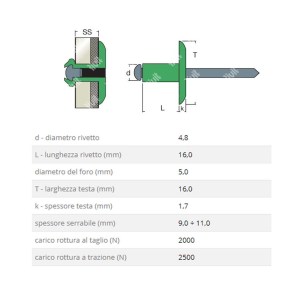 rivetto-rivit-0013800-misure
