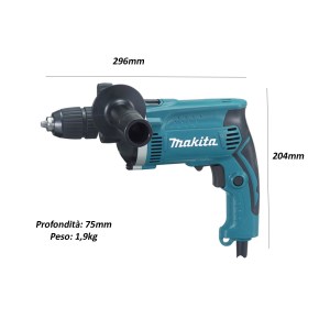 trapano-makita-hp1631-misure