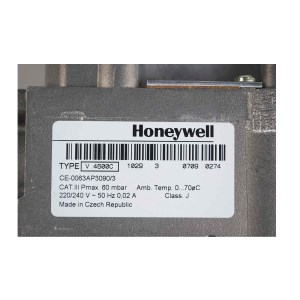 valvola-gas-honeywell-v4600c1029-etichetta
