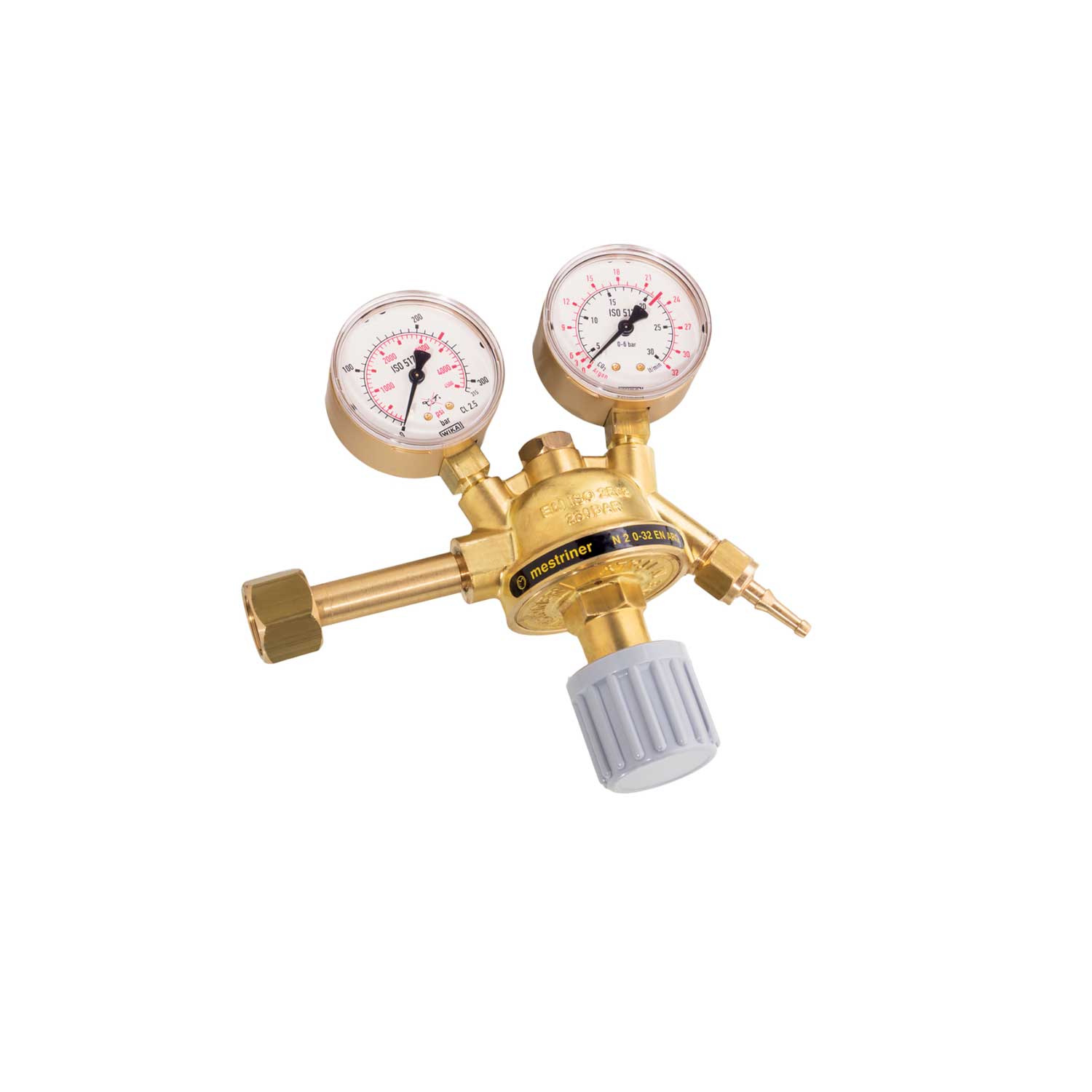 RIDUTTORE DI PRESSIONE ACQUA F/F 3/8″ CON MANOMETRO 1/4″ 50 ATTACCO - Foto 8