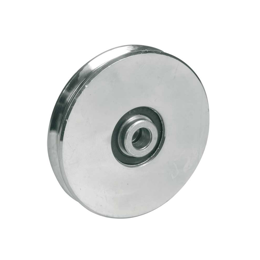 4 Pulegge In Acciaio Zincato Per Funi - Diametro 37mm, Portata 190kg, Con Viti Per Montaggio - Foto 11