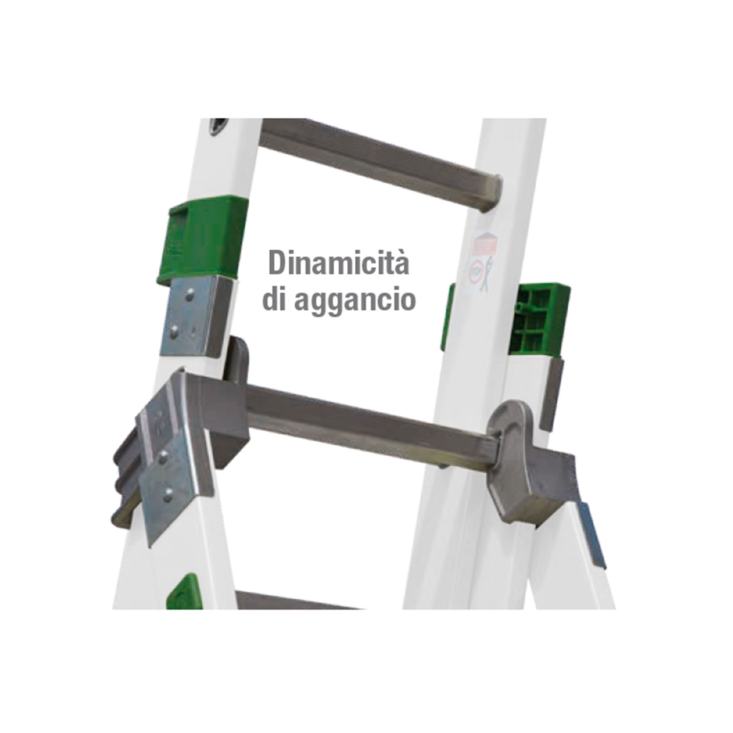 Scala Trasformabile Facal 3x10 Gradini | 6,22 Metri | Multiuso - Foto 3