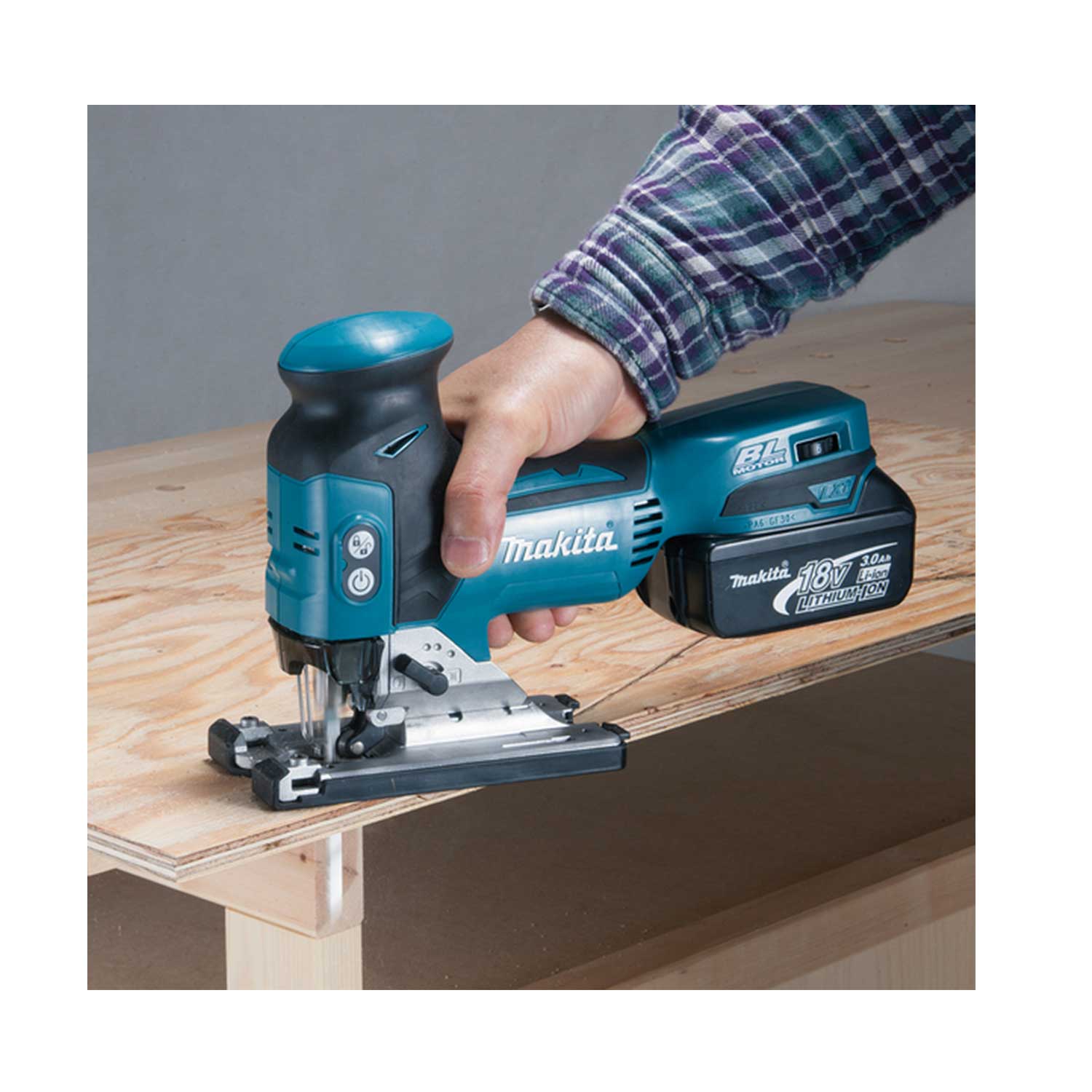 Seghetto alternativo oscillante Makita djv181 solo corpo no valigetta a  batterie 18V