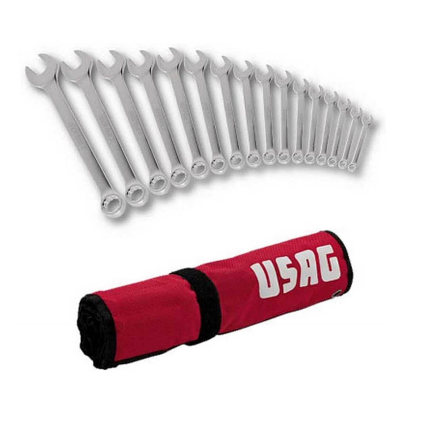 8-Delig Combinatiesleutel Set - Van 8 Tot 22 Mm