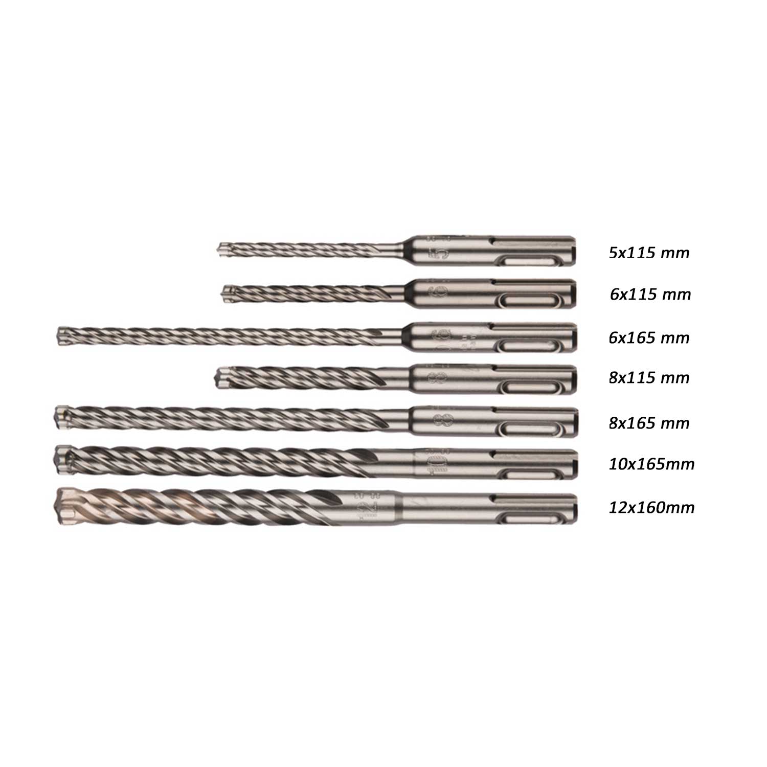Punte SDS Plus A 4 Taglienti Nemesis | Prestazioni Superiori E - Foto 2