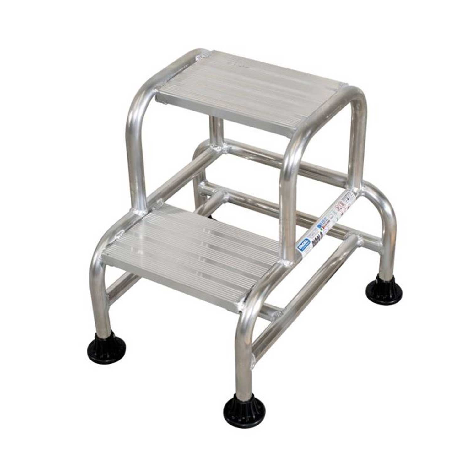 Sgabello professionale Facal Rigolo RG2 in alluminio gradini